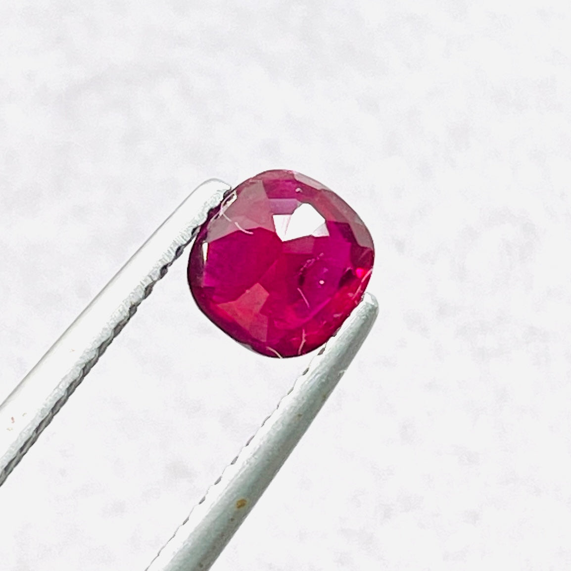 1.06 Cts AIGS Certified Natural Ruby Unheated Burma Pigeon Blood Color Gemstone